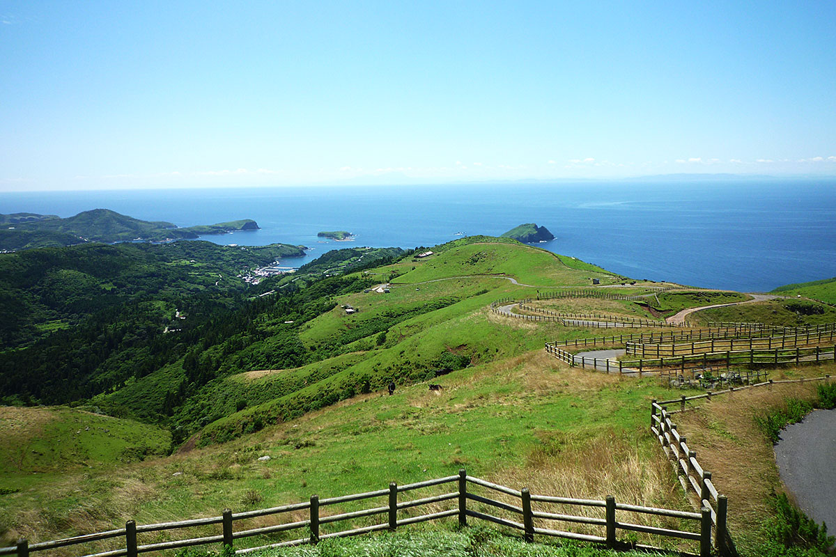 知夫村・赤ハゲ山からの風景